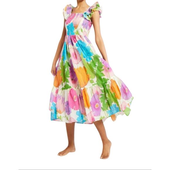 Chic Soul Dresses & Skirts - Floral Latterned Babydoll Dress
